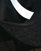 -SPECIAL- "Christian Dior" 20's Intricately embroidered botanical sailor cap