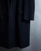 -SPECIAL- "BURBERRYS" 1980-1990's 
Classically tailored oversized 100% cashmere chester coat