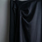 "MARNI" Drawstring design maxi length draping skirt