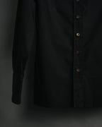 "GUCCI" 00's Black uniform long sleeve shirt
