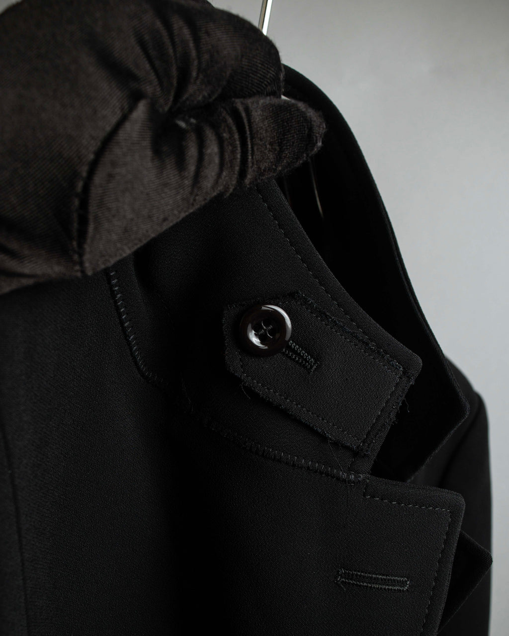 "GUCCI" Michele period stand collar modified design tailored jacket