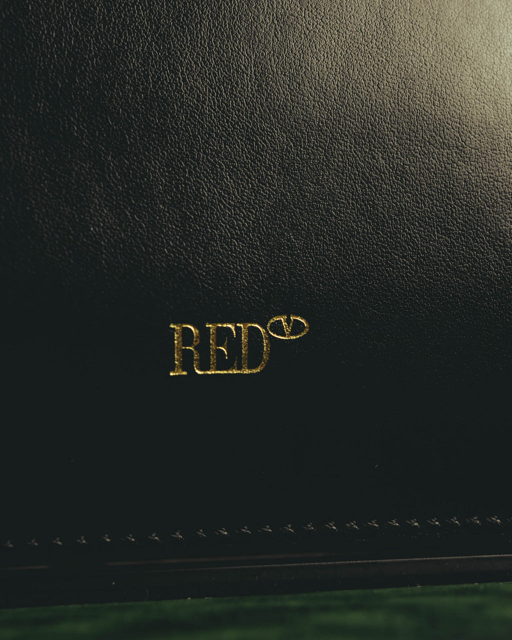 "RED VALENTINO" 2010's Ruffled leather shoulder bag