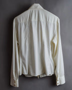 "GUCCI" Double zip pocket design box cut shirt