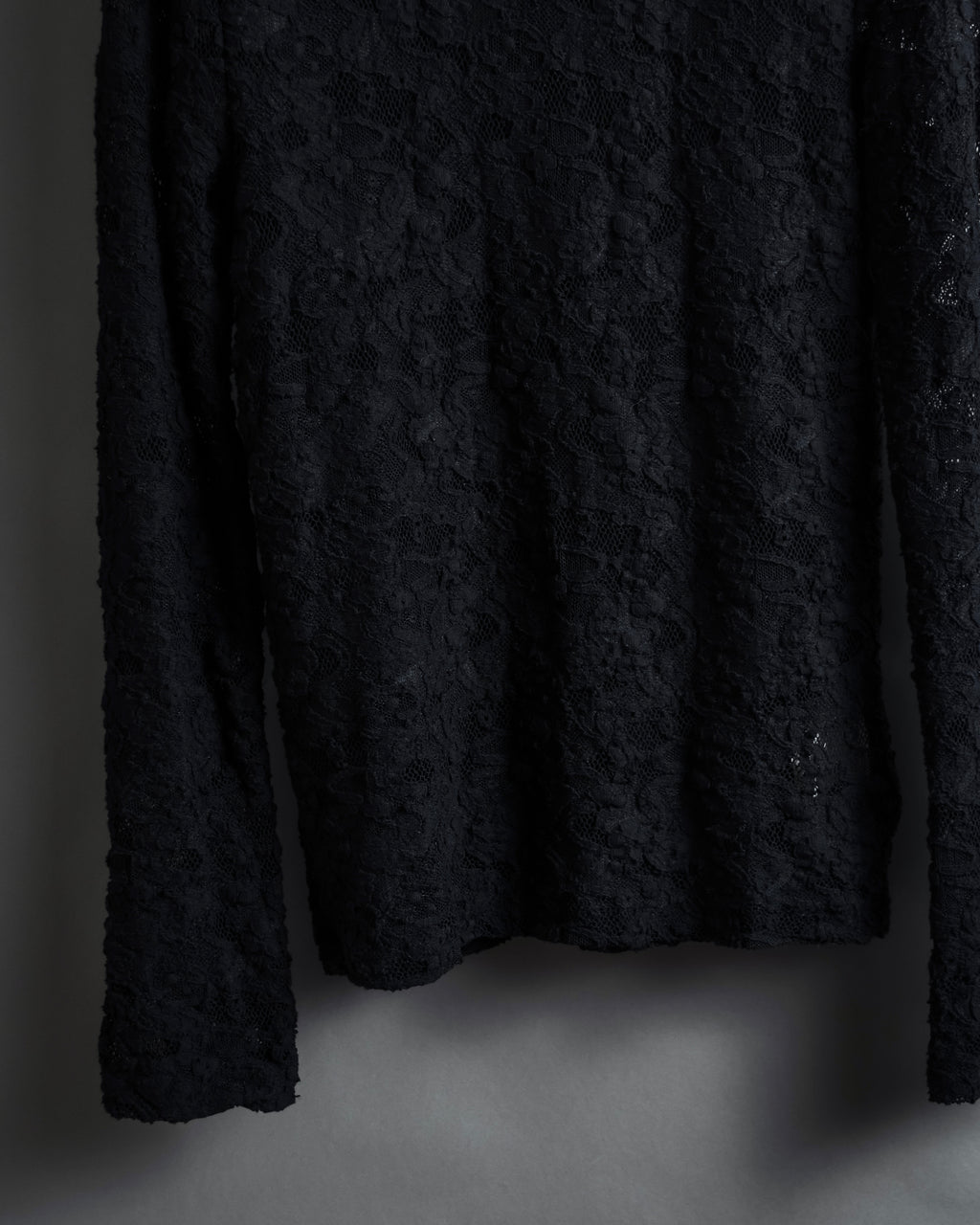 "COMME des GARCONS" 20SS Floral motif lace pullover