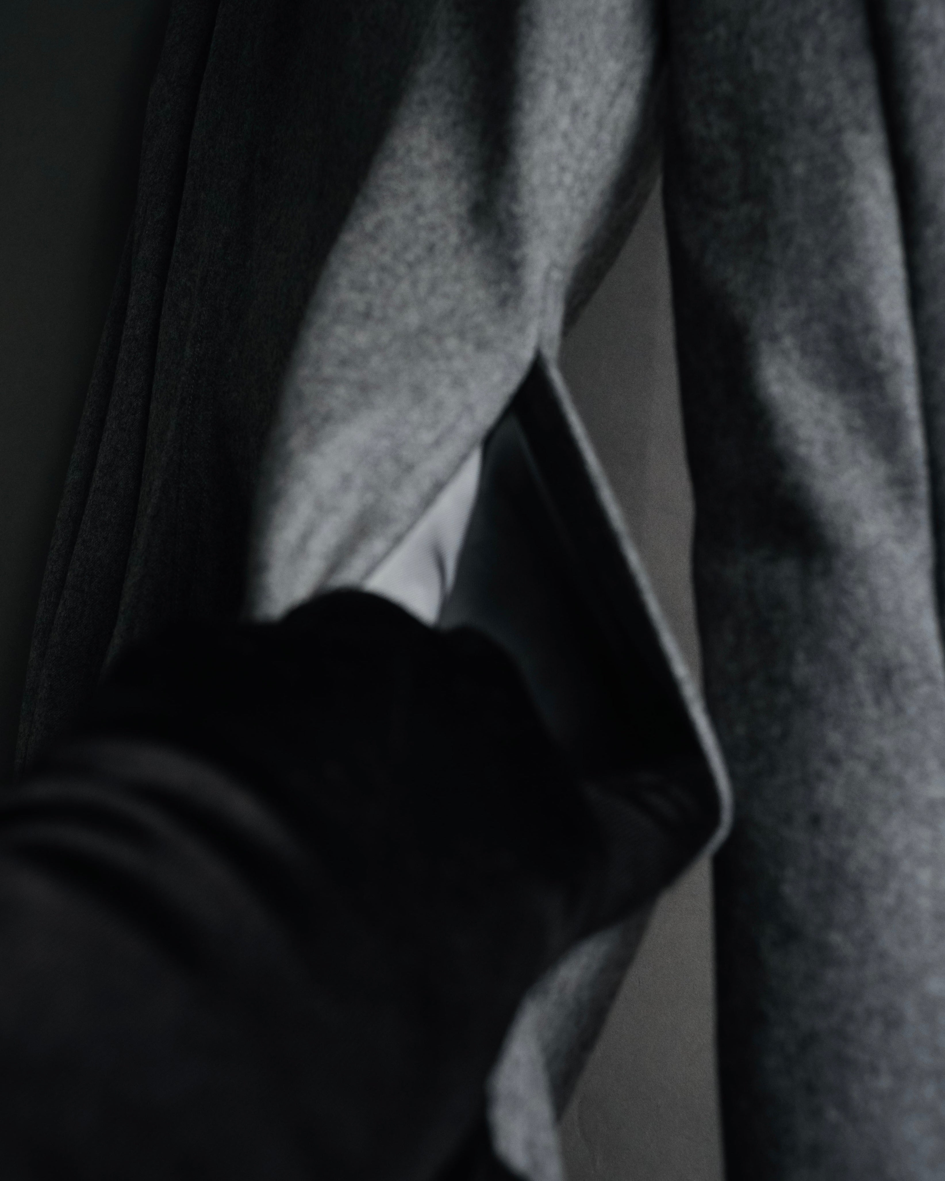 “Miss Dior” 90’s asymmetrical multi button wool dress