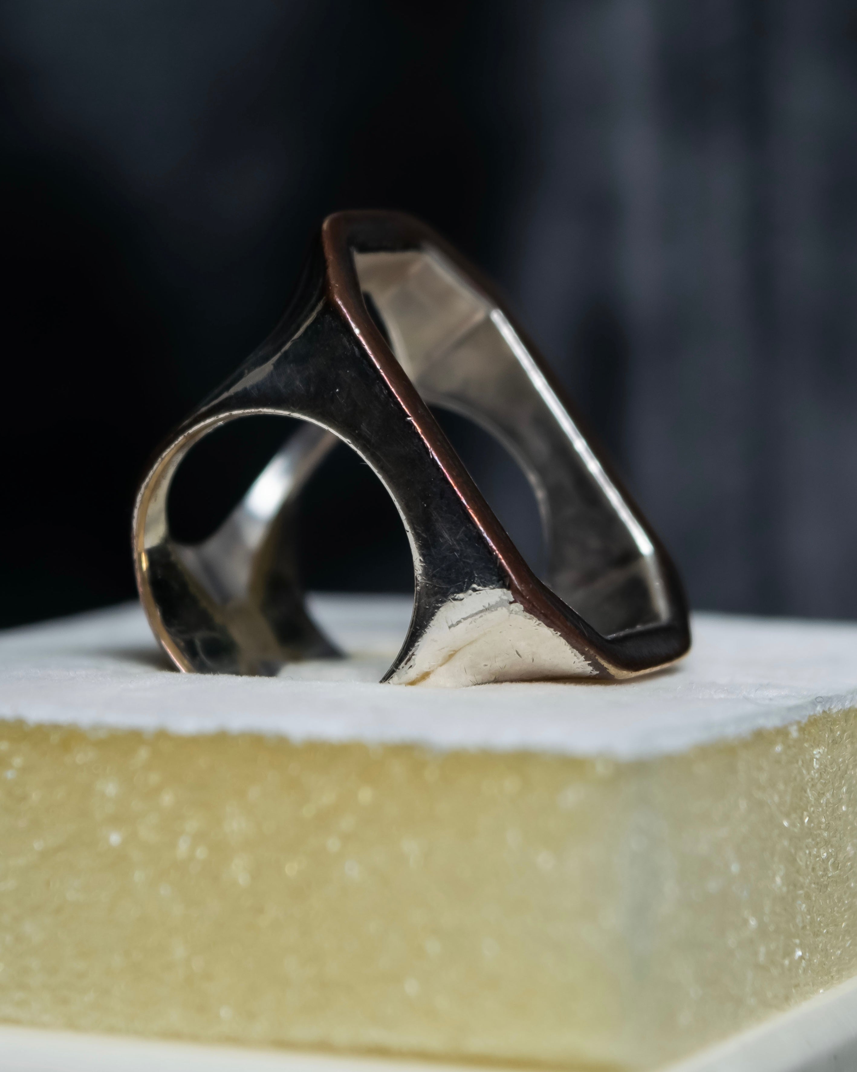 "Maison Margiela" octagon designed 2-way ring