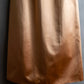 "GUCCI" 100% silk glossy cropped length skirt