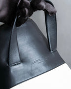 "BOTTEGA VENETA" 19AW Canvas & leather combination 2way bag