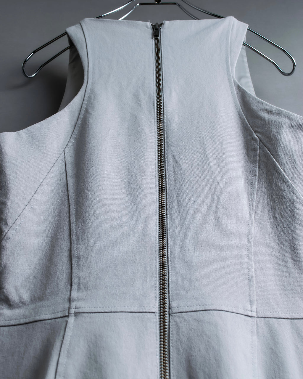 “Helmut Lang” Asymmetry designed v neck one piece