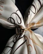 "GUCCI" 90’s-00’s Horsebit scarf ring