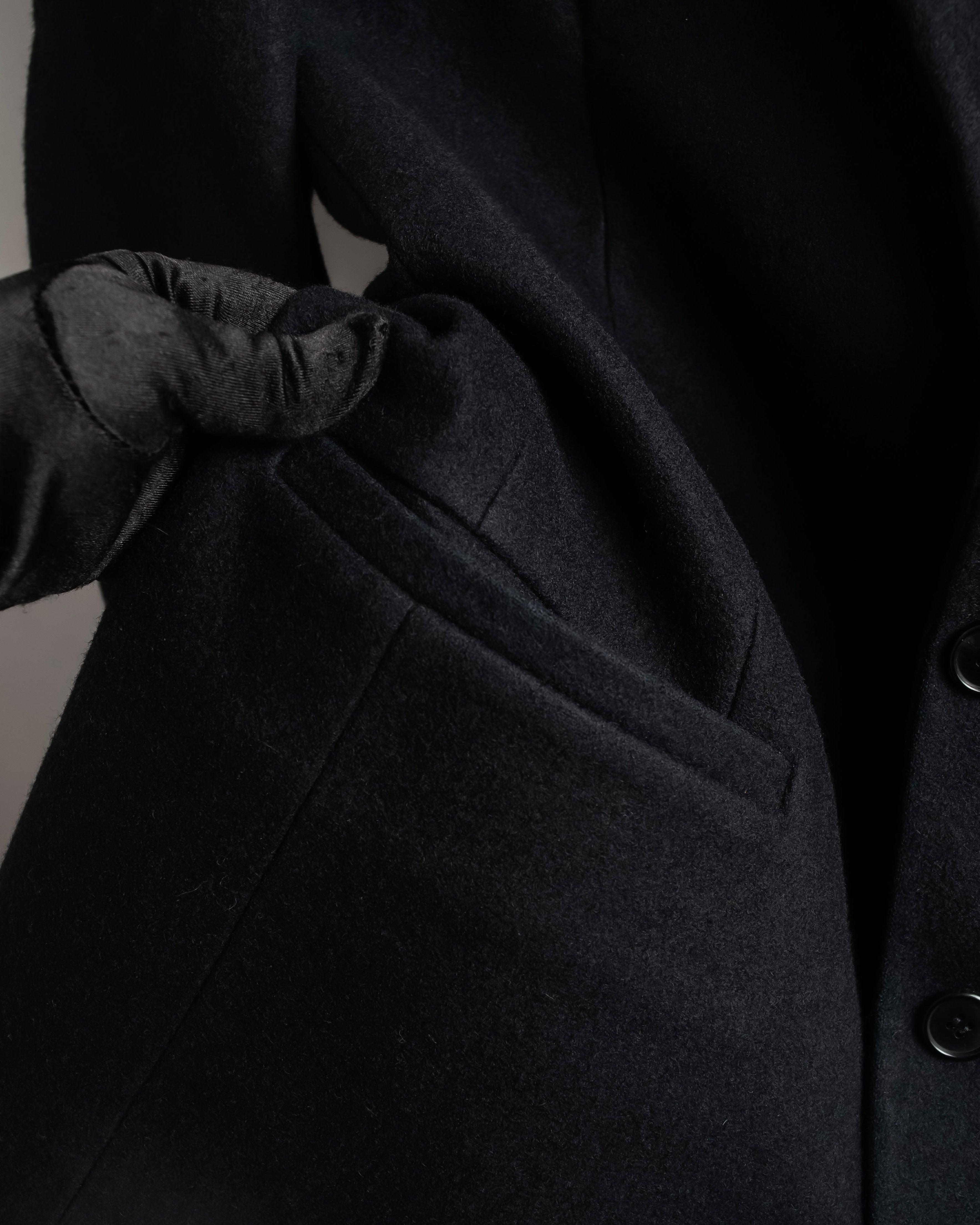 "Juun.J" Zip-up blouson docking design jacket