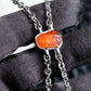 “Givenchy”  Big amber top necklace
