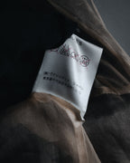 –SPECIAL– "VALENTINO"
Early 2010s lace and leather double-breasted jacket