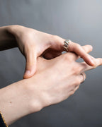 "Tiffany&Co" Paloma picasso love and kiss xo motif ring