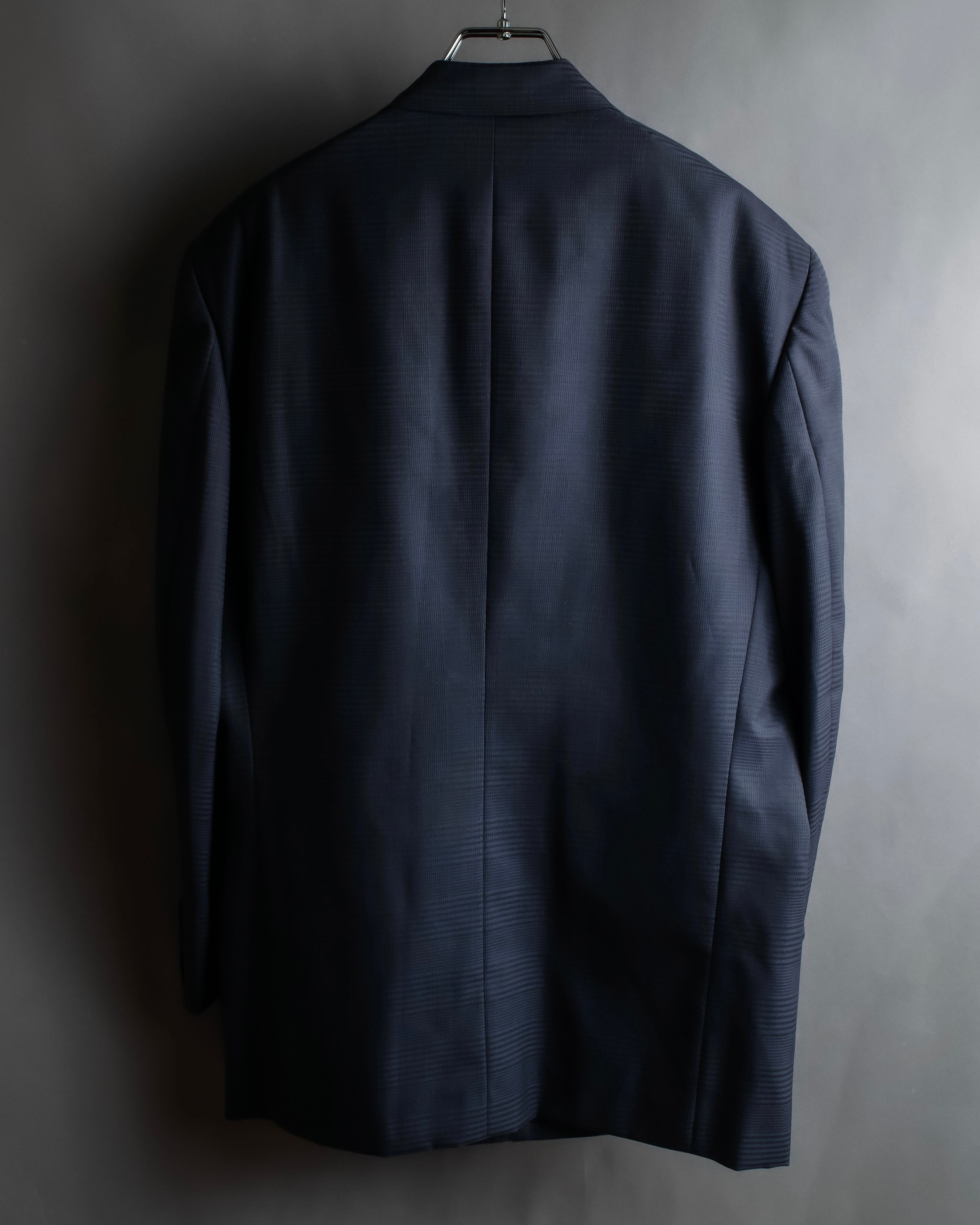 "CHRISTIAN DIOR MONSIEUR"
Shadow check pattern structured set up