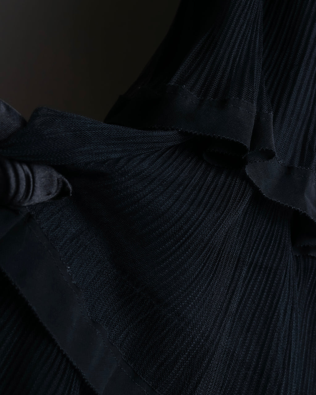 "RED VALENTINO" Layered frill design flare silhouette mid length skirt