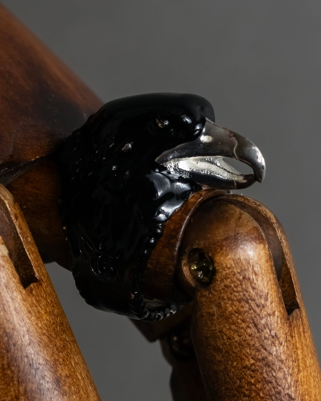 "GUCCI" Anger forest eagle head ring