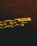 –SPECIAL– "GUCCI" 80's-90's Elegant gold tone wristwatch