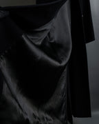 "Max Mara" Silver tag straight line shaped chester coat