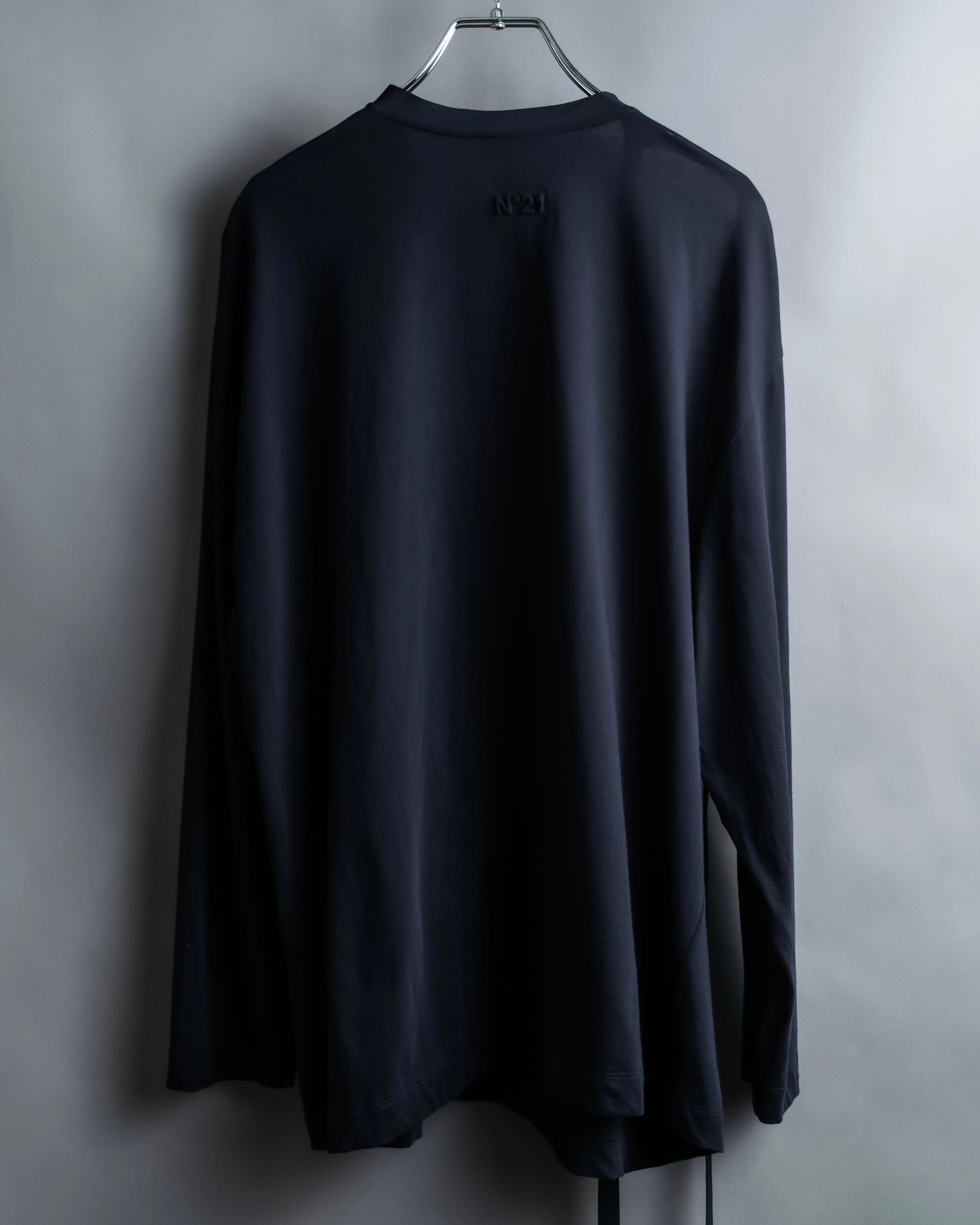 N21 NUMERO VENTUNO Oversized string design tops