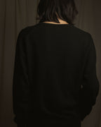 "CELINE" 90’s scottish cashmere v neck knit