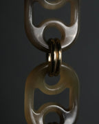 “HERMES” 20’s Eurydice horn chain bracelet