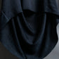 "ISSEY MIYAKE" Open back design pullover and easy pants 
silk fabric set up