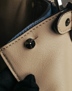 "FENDI" 2010's Soft leather peekaboo x lite handbag