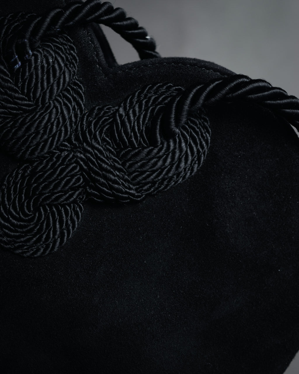 “Salvatore Ferragamo” 90’s Knot handle suede bag