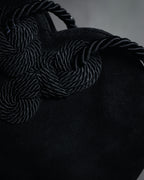 “Salvatore Ferragamo” 90’s Knot handle suede bag