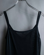 "HERMES" Sheer rayon mode style camisole