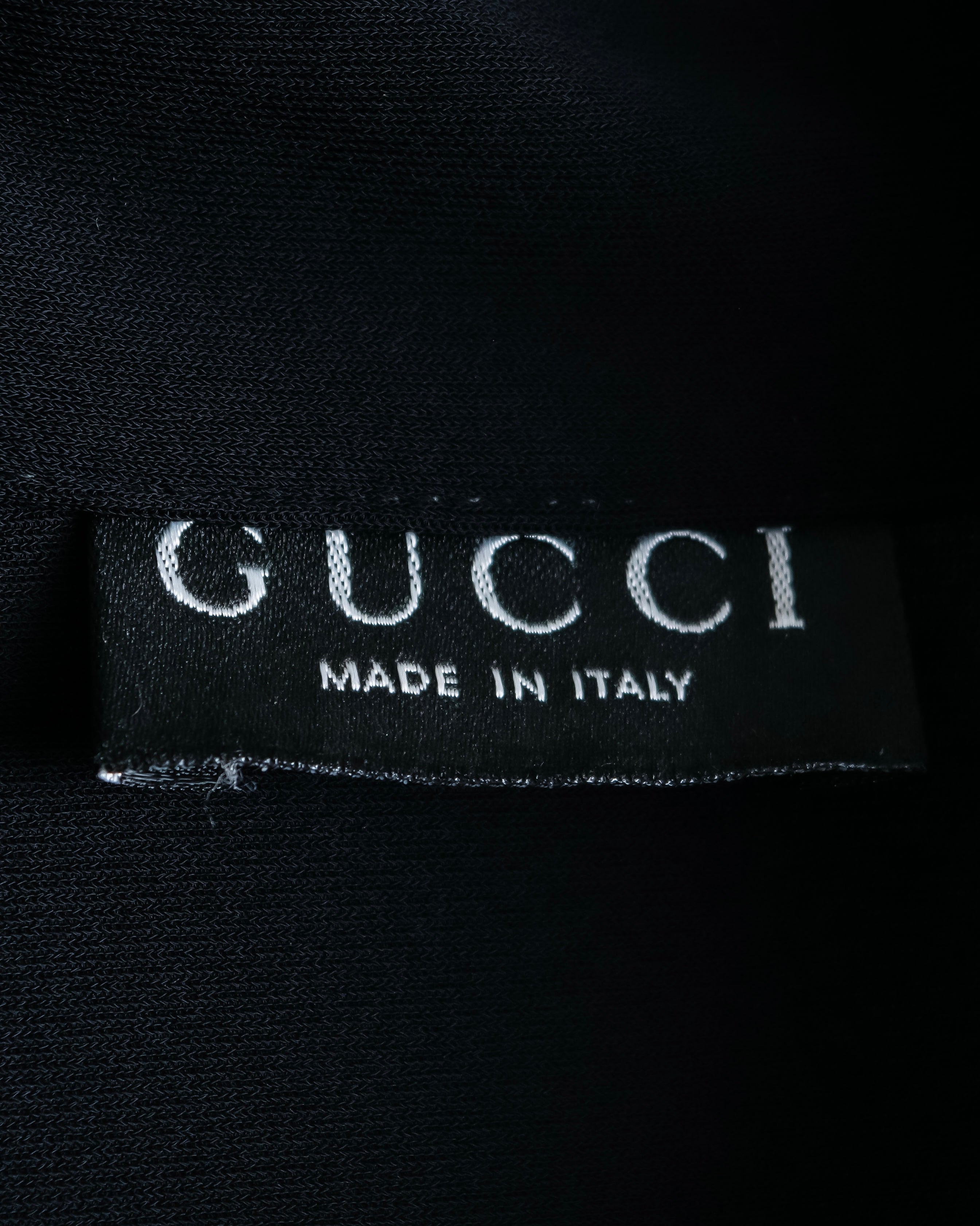 "GUCCI" Drawstring design pintuck long shirt