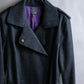 "FENDI" Snap button detail belted trench coat