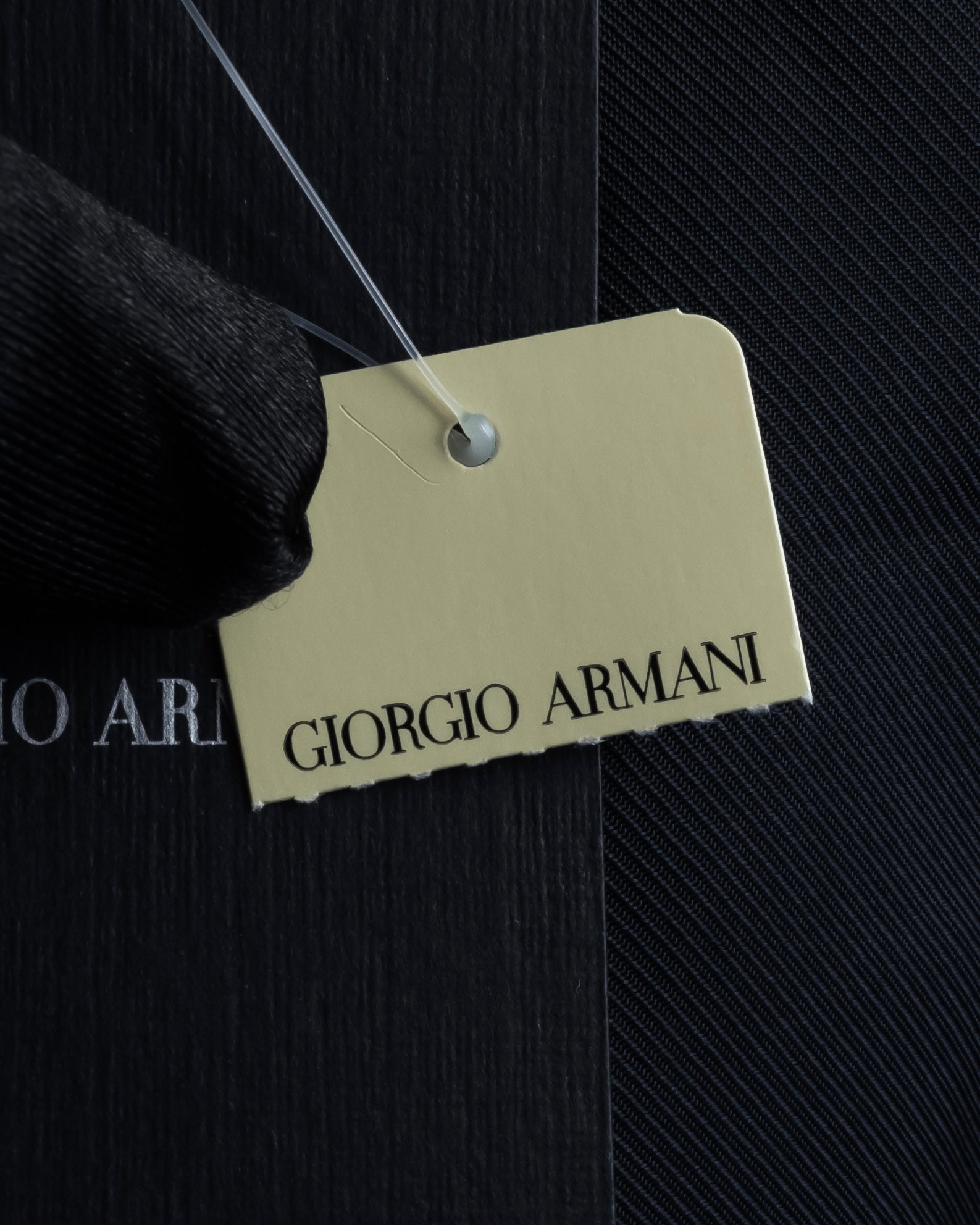 "GIORGIO ARMANI" Belt included bow tie dress shirt
