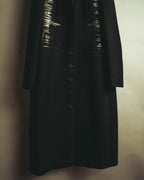 "Bottega Veneta" 90's-00's Sculptural tailored long coat