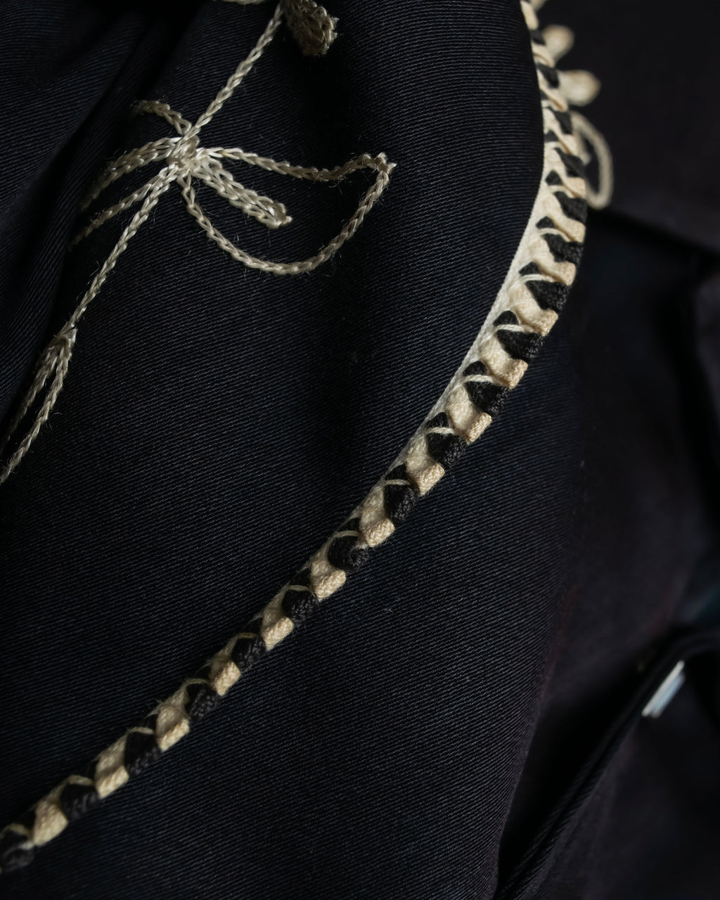 "Vintage Western detail shirt jacket"