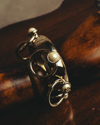 -SPECIAL- “CHANEL” 22C Pearl embellished ring statement cuff bracelet