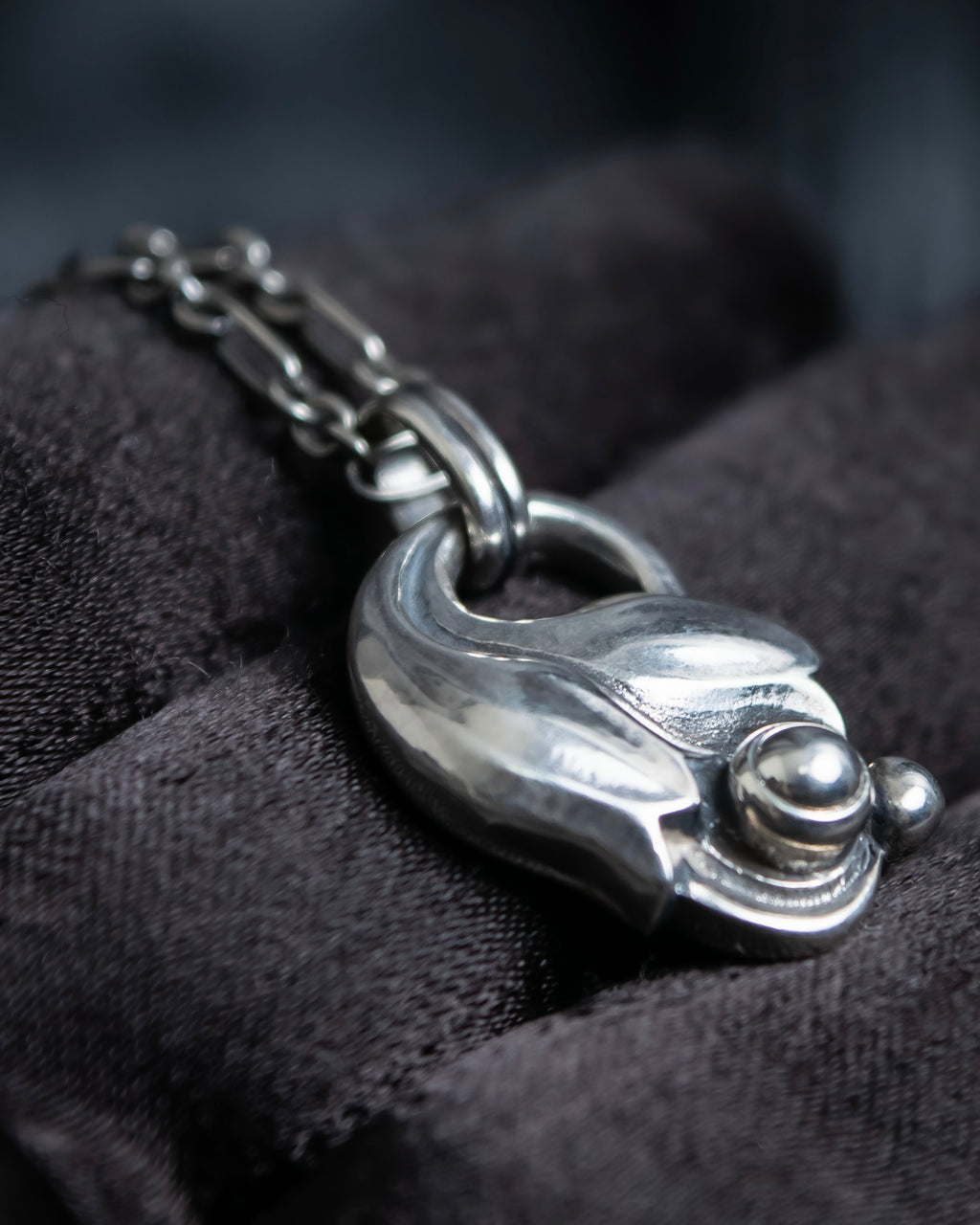 "GEORG JENSEN" Lily of the valley motif earrings