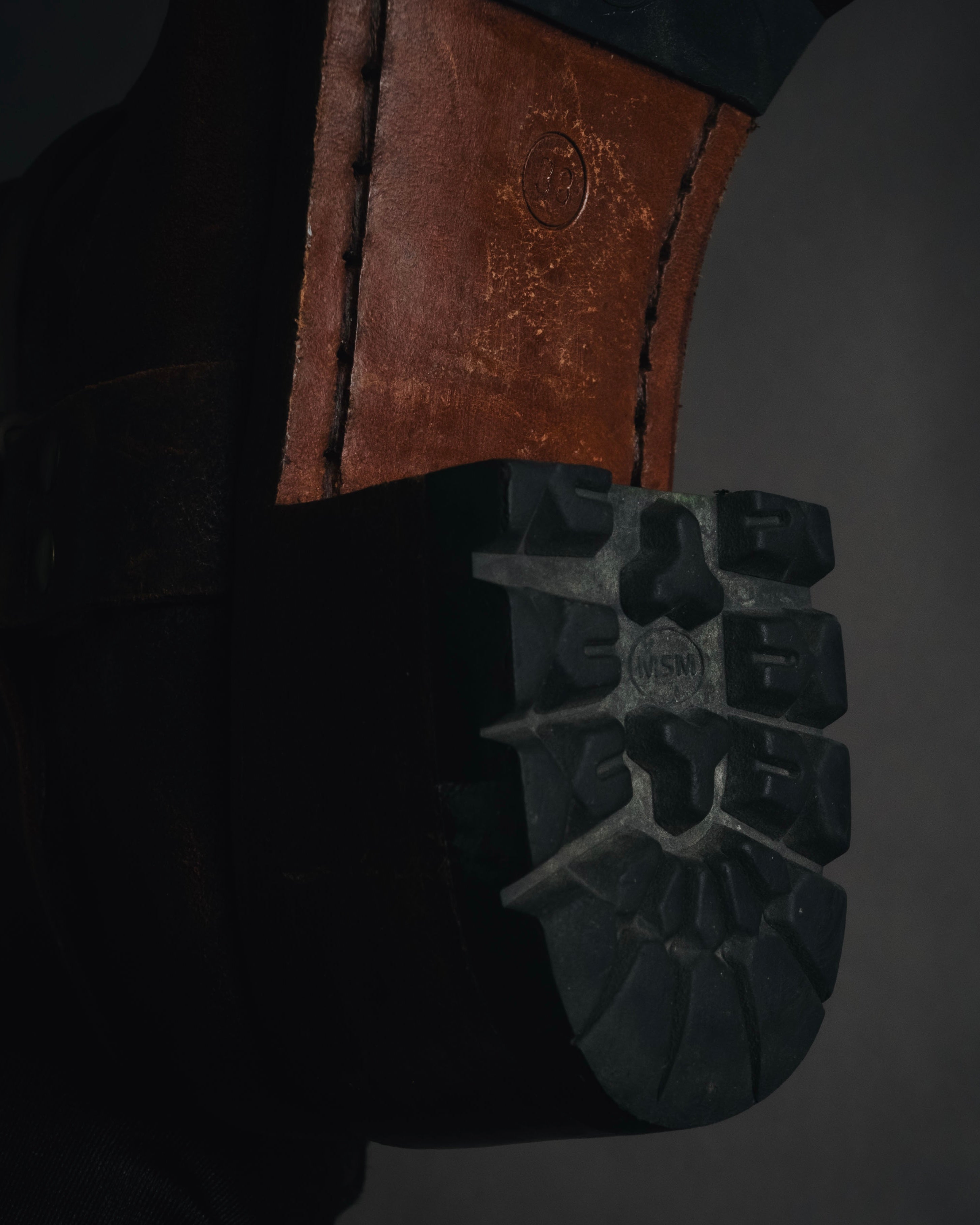 "GUCCI" 00’s equestrian harness long boots