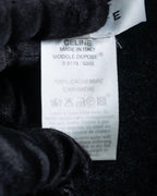 "CELINE" Beautiful U-neck design cashmere knit pullover