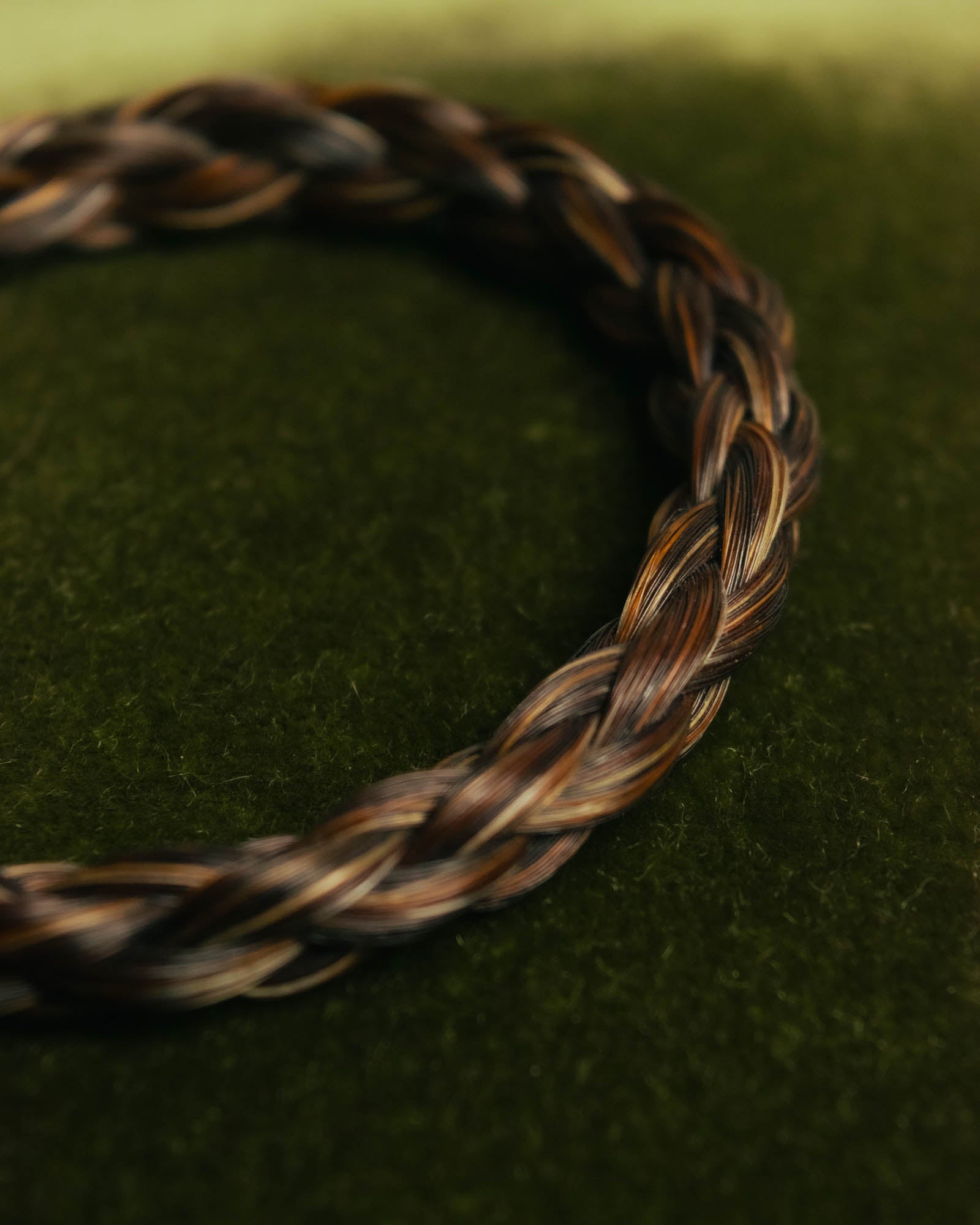 “HERMÈS” 00’s-10’s Crin de cheval horsehair bracelet
