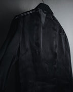 "LOEWE" 2014AW Sheer embroidered shirt