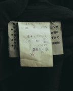 “COMME des GARCONS” 90’s black tailored long coat