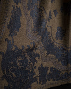 "BALENCIAGA" Large size lame jacquard weave stole