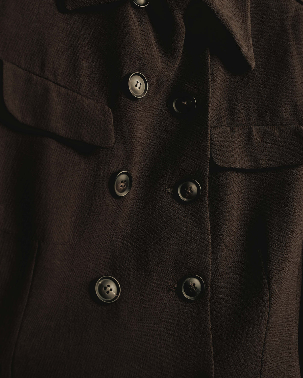 "GUCCI" 90's Classically tailored double-breasted coat