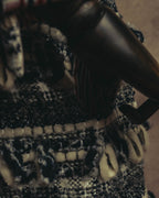 "THOM BROWNE" 2010's-20's Textured double breasted boucle coat