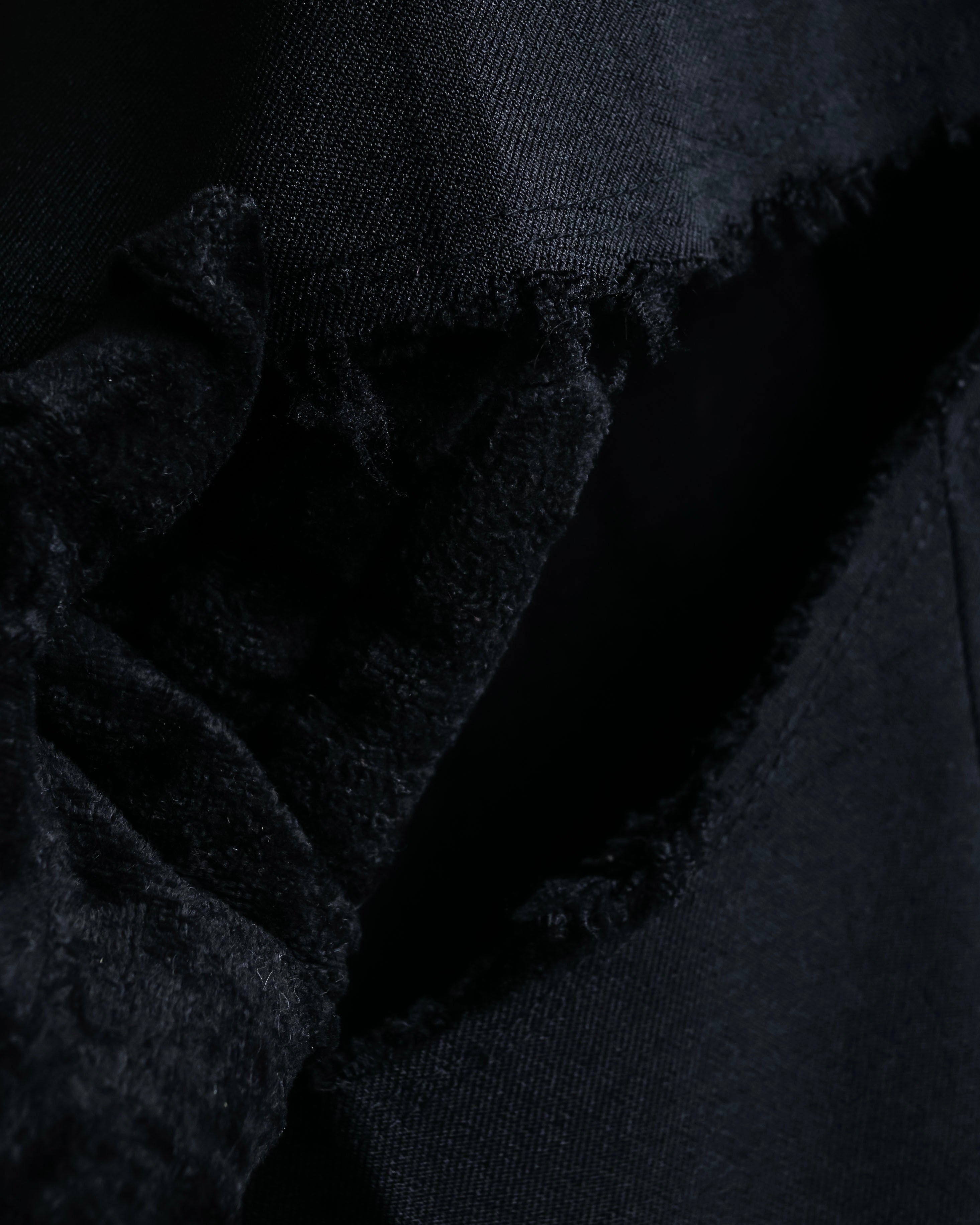 "COMME des GARCONS HOMME PLUS" 19SS Cut-off design slacks