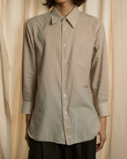 "CHRISTIAN DIOR MONSIEUR" 80's Marc Bohan design woven shirt