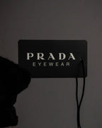 "PRADA" Yellow marble acetate sunglasses