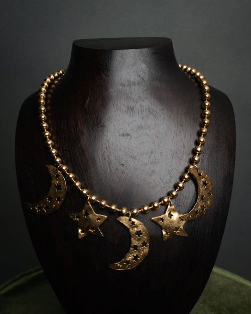 -SPECIAL- “KENZO” 1985-1995 Celestial charm necklace